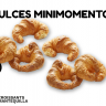 Lote 6 mini croissants curvos de mantequilla