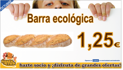 Barra ecológica 1,25 €